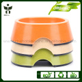 Antiskid bamboo fiber pet bowl made from plant fiber